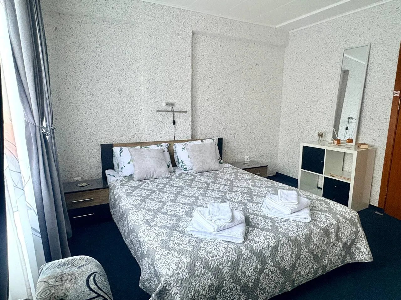 Стая с изглед към градина във Velonia Guest House